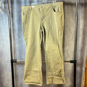 Bootcut Khaki Pants
